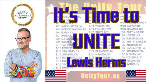 MARK ATTWOOD w/ Lewis Herms: Touring America for Unity - 29th Aug 2024