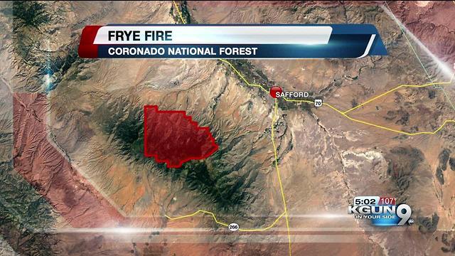 Personnel increases as Frye Fire grows