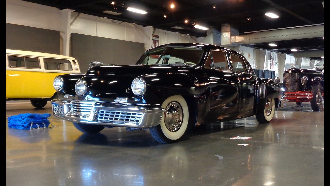 1948 Tucker 48 Torpedo 335 Sedan # 30 & Helicopter Engine on My Car Story with Lou Costabile