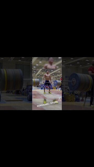 Lu Xiaojun Grinds out a deadlift single