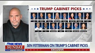 Sen John Fetterman: I’m Not Going To Pre-Hate Trump Nominees