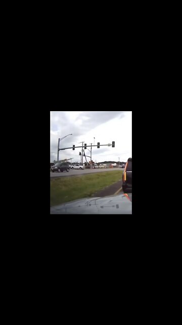 Impatient Driver Instant Karma #dashcam
