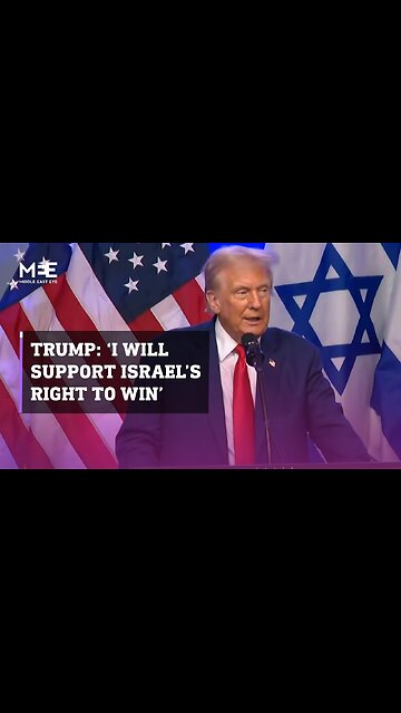Former US President Donald Trump says he will support Israel’s ‘right to win the war’ if elected