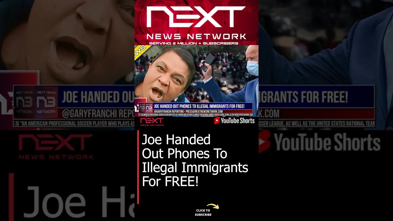 Joe Handed Out Phones To Illegal Immigrants For FREE! #shorts