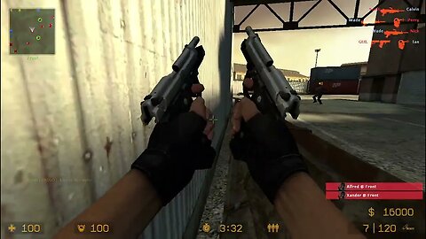 Counter Strike Source Compound #9 Only Machine Guns