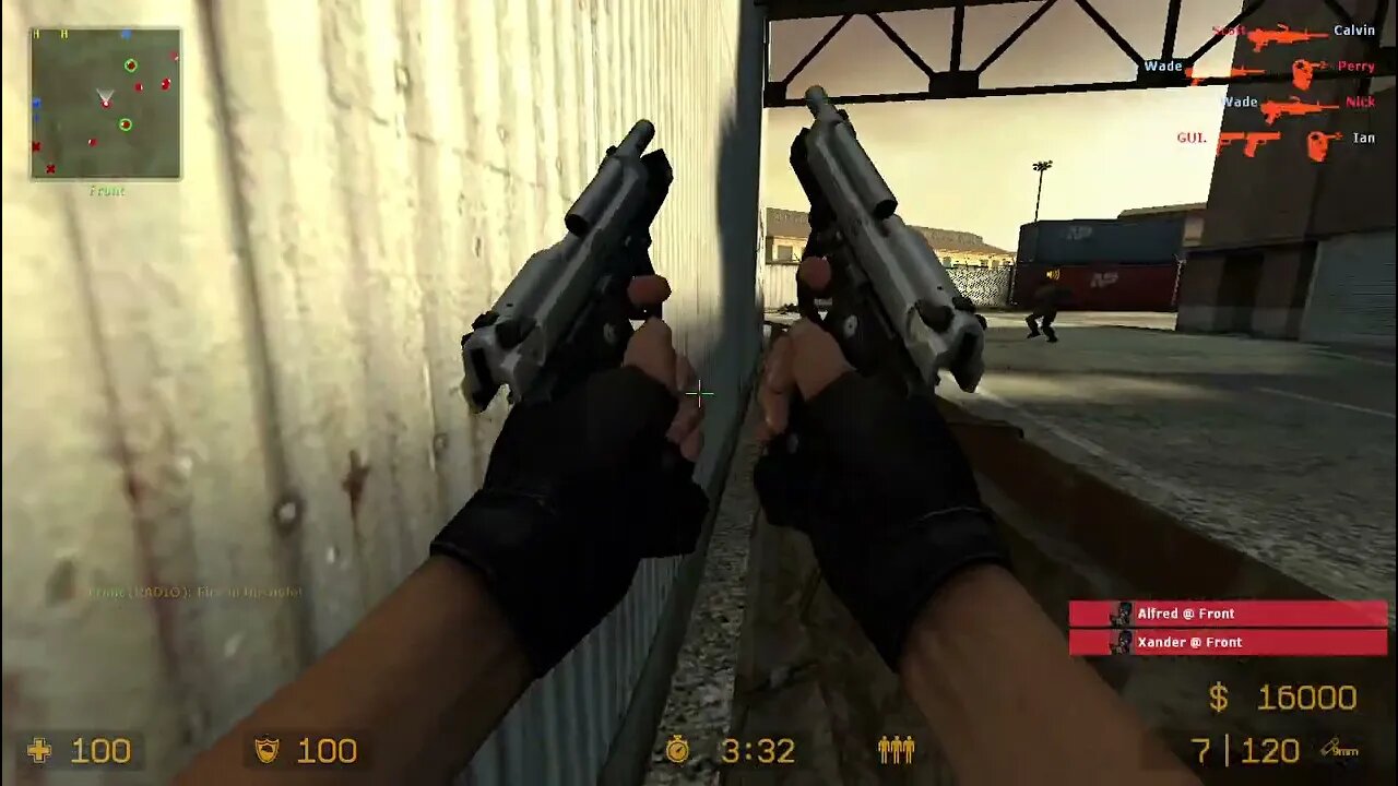 Counter Strike Source Compound #9 Only Machine Guns