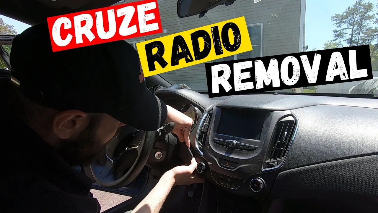 CRUZE radio removal www.supercruzes.com