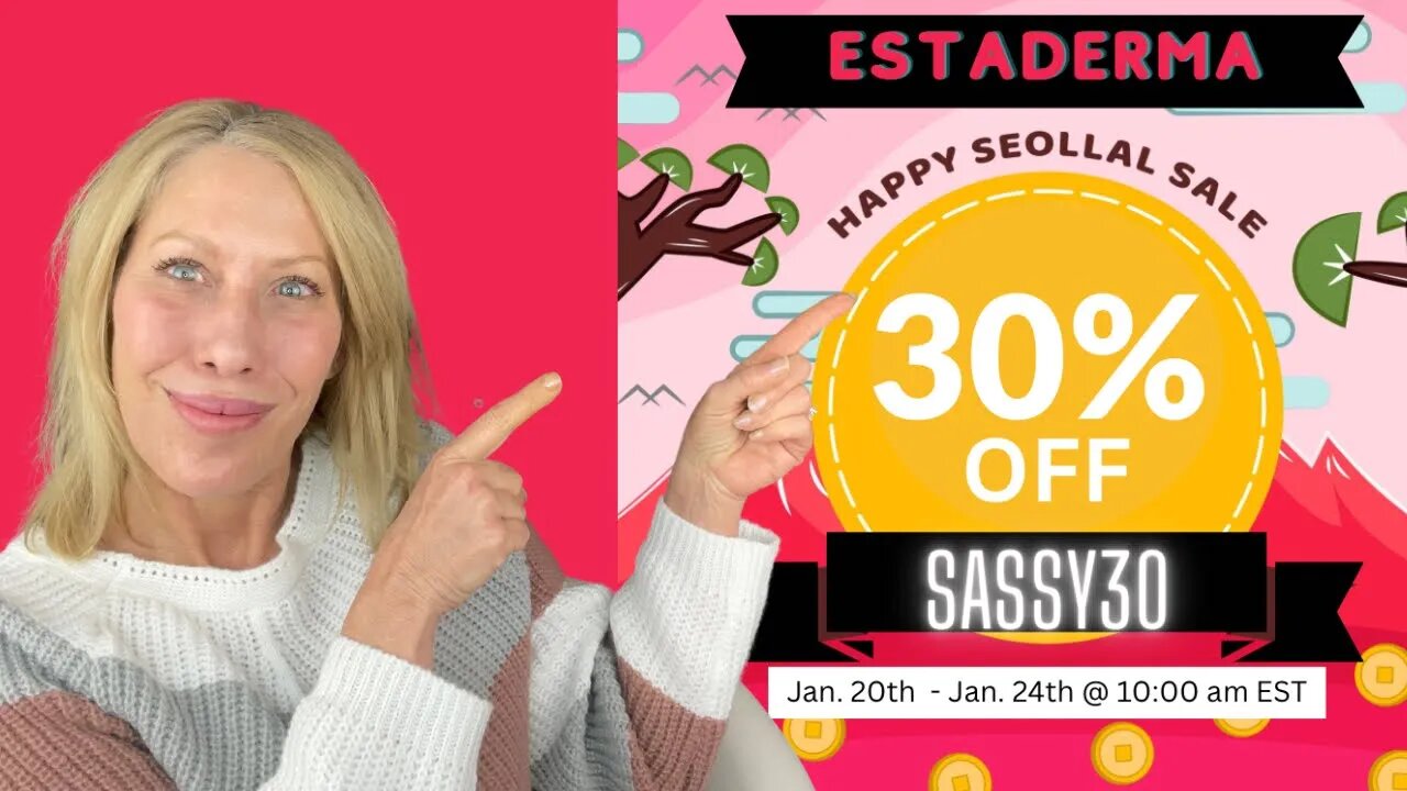 30% OFF at Estaderma Lunar New Year Sale SASSY30 ✨ Details of Sale ✨