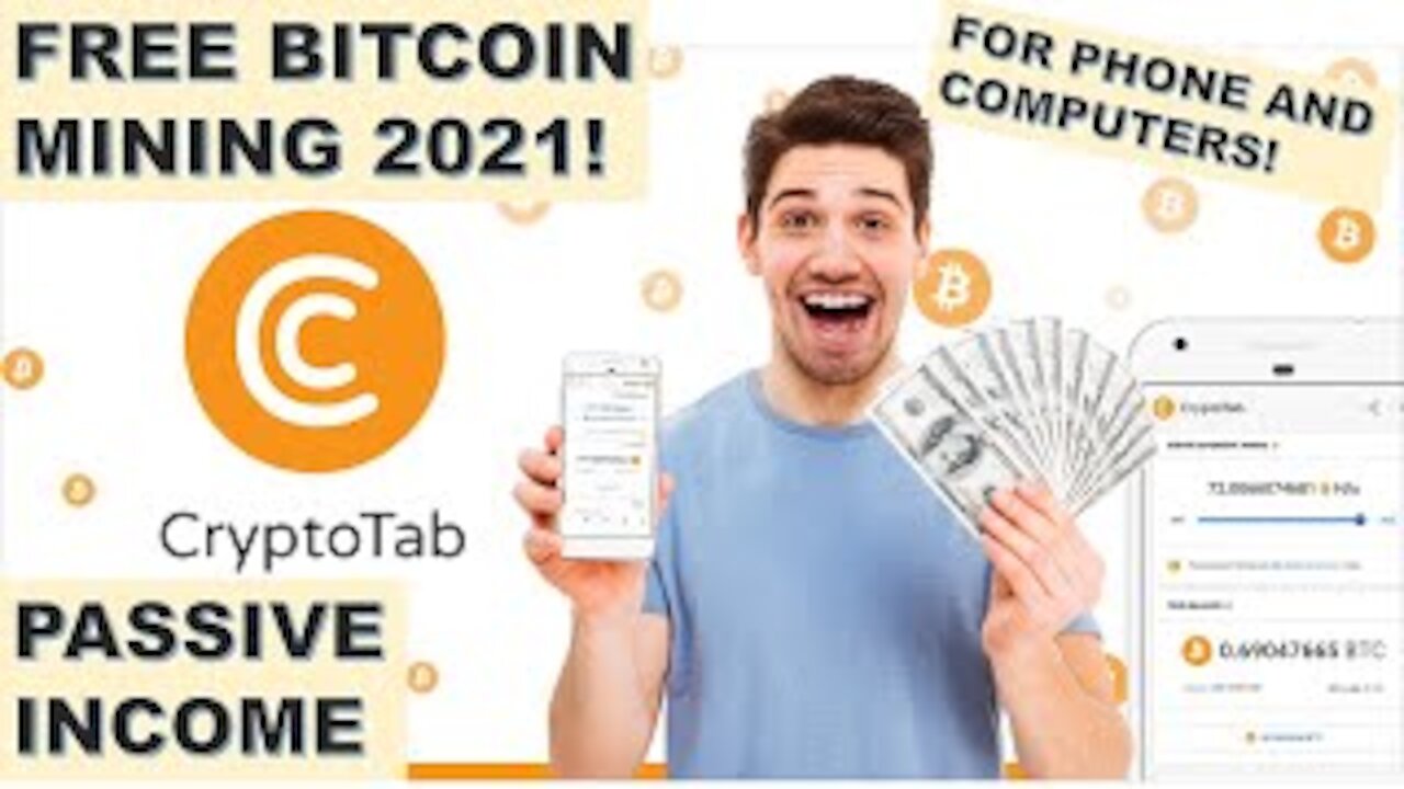 EARN FREE BITCOIN IN CRYPTOTAB BROWSER 2021 Cryptotab BitcoinMining BitcoinPhoneMining FreeBTC