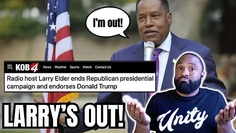 Larry Elder Suspends Presidential Campaign Endorse's Trump