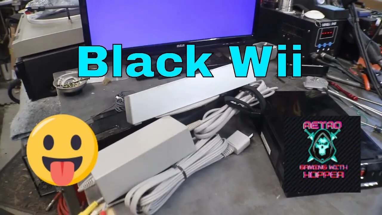 Black Nintendo Wii / Let's Get It Ready To Sell / Bad Mote