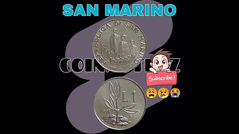 SAN MARINO 1 LIRA 1993. #shorts #viral #coinnotesz