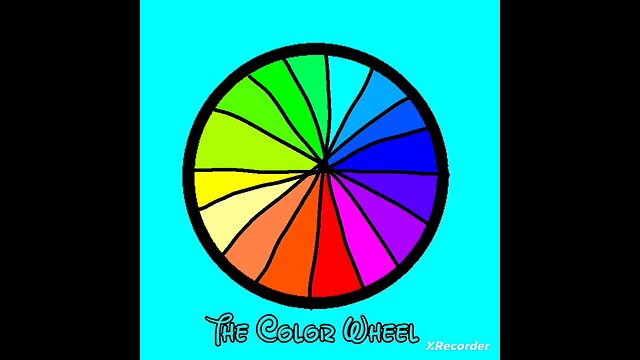 Color Wheel Art Showcase from 1-5