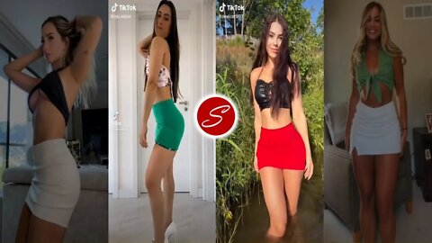 😘 Best TikTok Sexy Dance Compilation - Hot Women In Mini Skirts, Skirts, Micro Skirts #26 #shorts