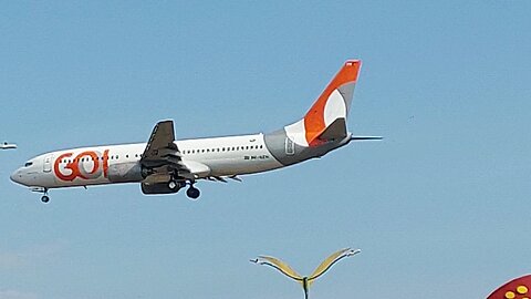 Boeing 737-800 PR-GZW coming from Guarulhos to Manaus