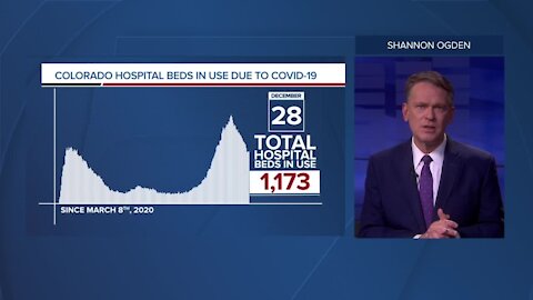 GRAPH: COVID-19 hospital beds in use as of December 28, 2020