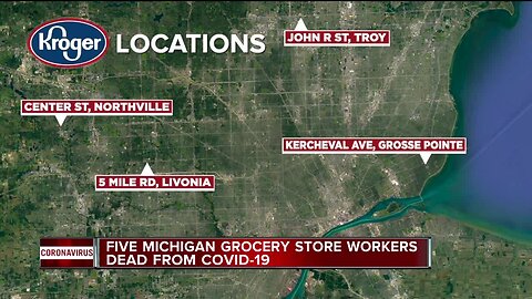 5 Michigan grocery store workers dead from COVID-19