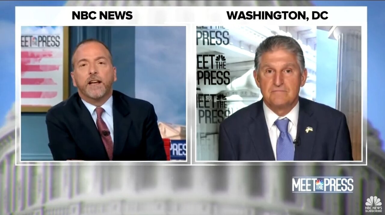 Dem Sen Manchin Refuses To Say He Wants Dems To Keep House & Senate