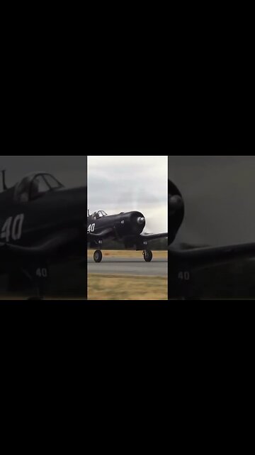 This is an F4U-4Corsair #navalhistory #warbird #rcplanes #militaryaviation #aviationhistory