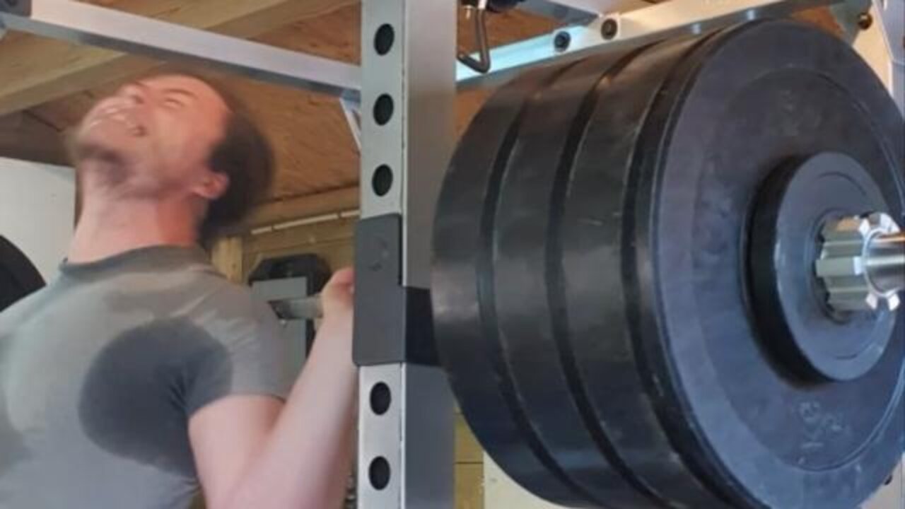 155 KGS X 8 SQUAT! NEW REP PR!