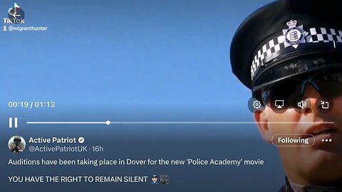 Active Patriot : police now is protecting migrants coming to England ?