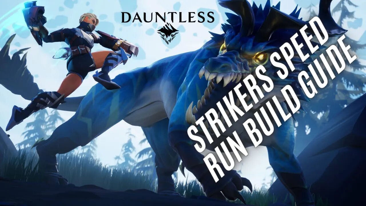 Dauntless Striker Build 2022 Shadow Fist V1