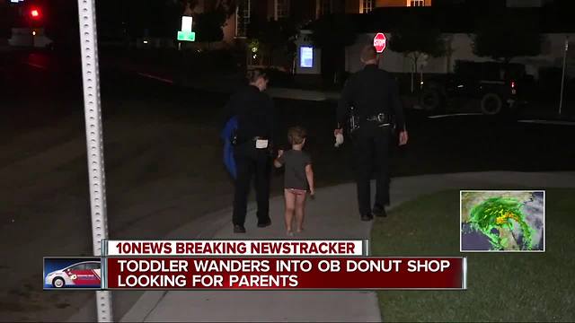 Boy wanders into Ocean Beach donut shop looking for parents