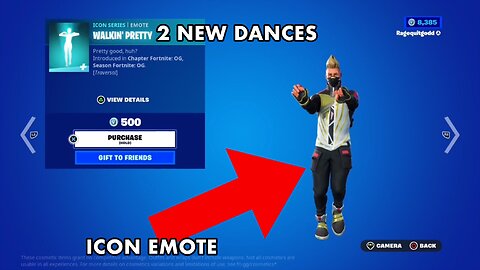 “NEW” WALKIN’ PRETTY & PROPHETIC PETALS EMOTE GAMEPLAY