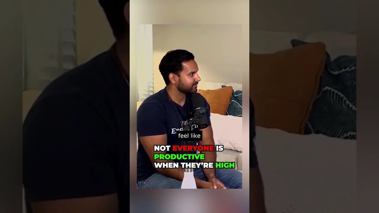 Stop Capping When You Say You're Productive High While You Munch On Food