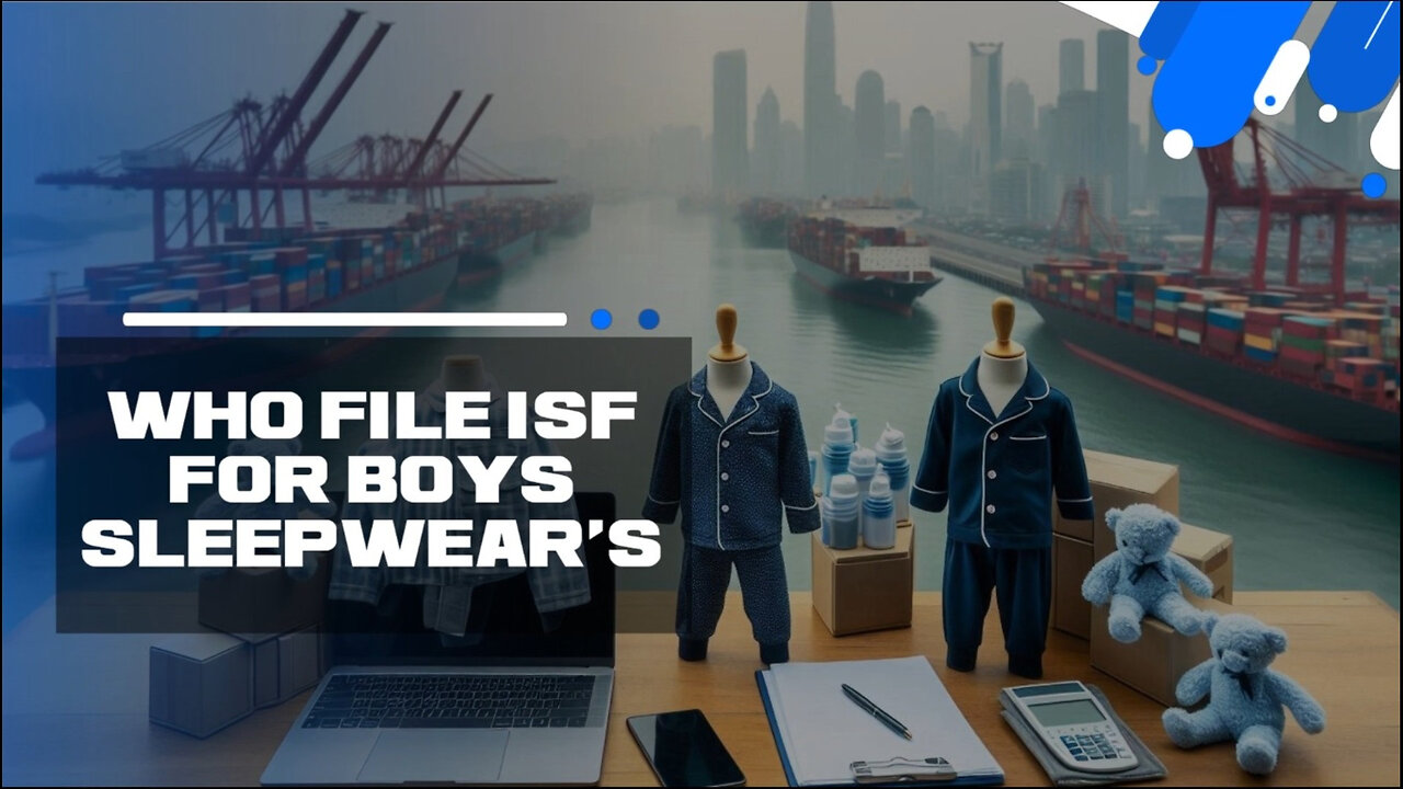 Safeguarding Your Imports: ISF Filing and Customs Bonds for Boys' Sleepwear