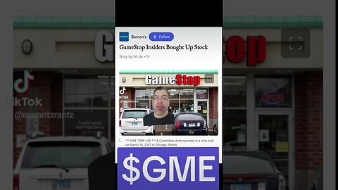 GME - GameStop Fake Headlines