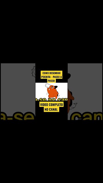 COMO DESENHAR FÁCIL POCHITA - CHAINSAW MAN #desenho #desenhofacil #desenholivre #shorts