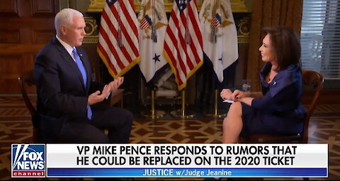 Mike Pence: It's a great honor to be on Trump 2020 ticket