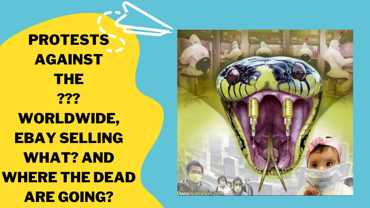PROTESTS ABOUT THE ???, EBAY WHAT? AND THERE THE DEAD GO?
