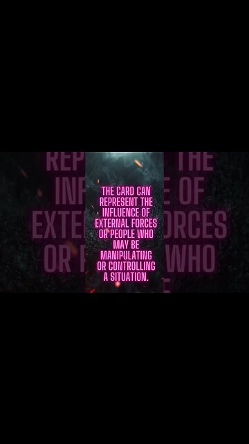 Unveiling the Devil's Influence: Exploring External Forces in the Tarot