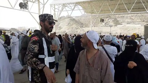 Hajj Day 4 Jamarat train station #jamarat #hajj