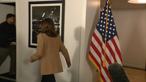 Harris Dodges Question On Border Wall Construction