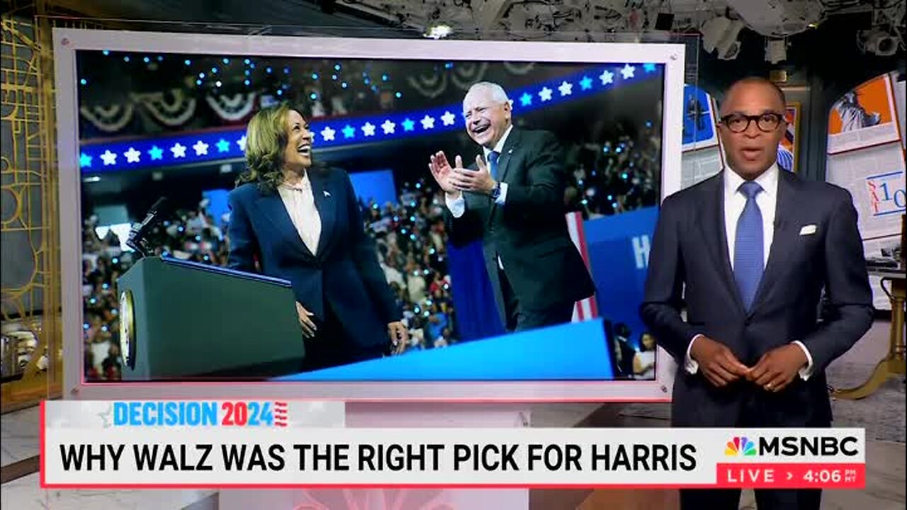 Ellison: I Met Walz on the Campaign Trail, I’ve Always Liked His Energy