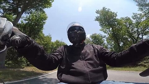 Pine Mountain, GA on a Motorcycle
