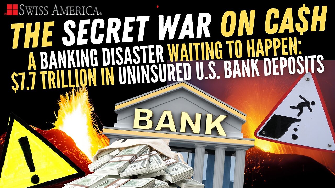 A Banking Disaster Waiting to Happen: $7.7 TRILLION in Uninsured U.S. Bank Deposits