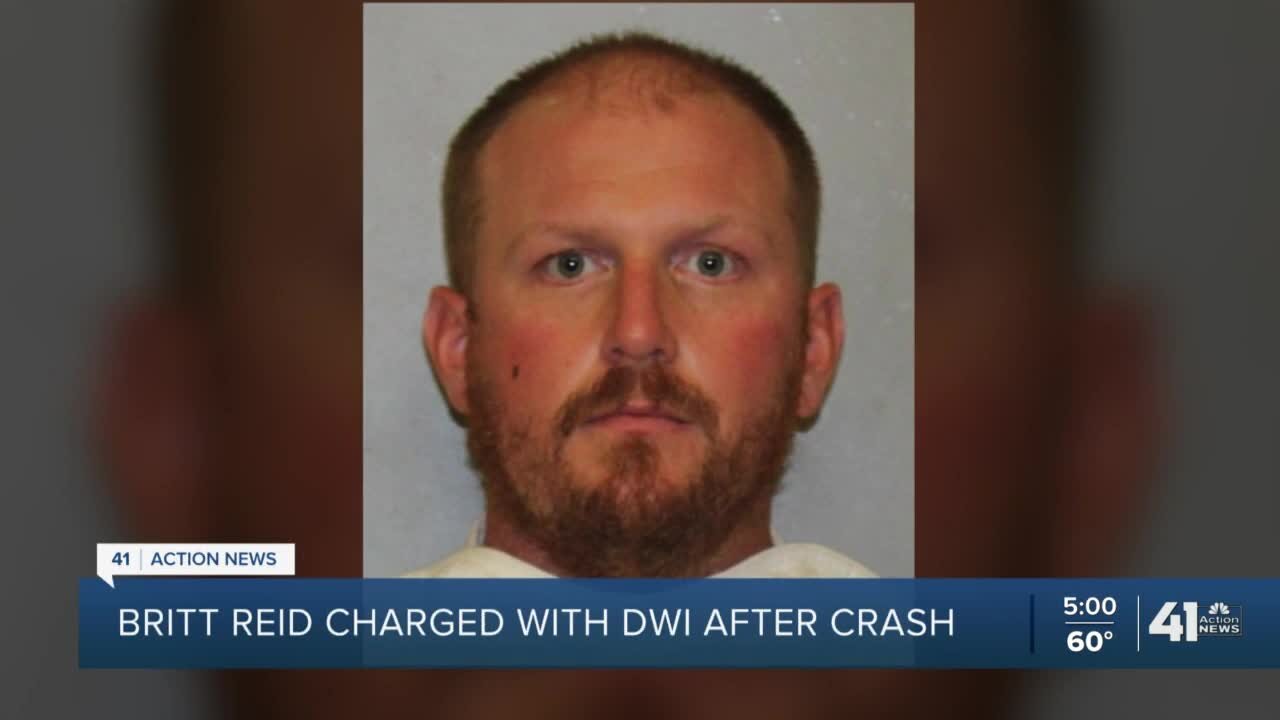 Britt Reid charged with DWI after crash