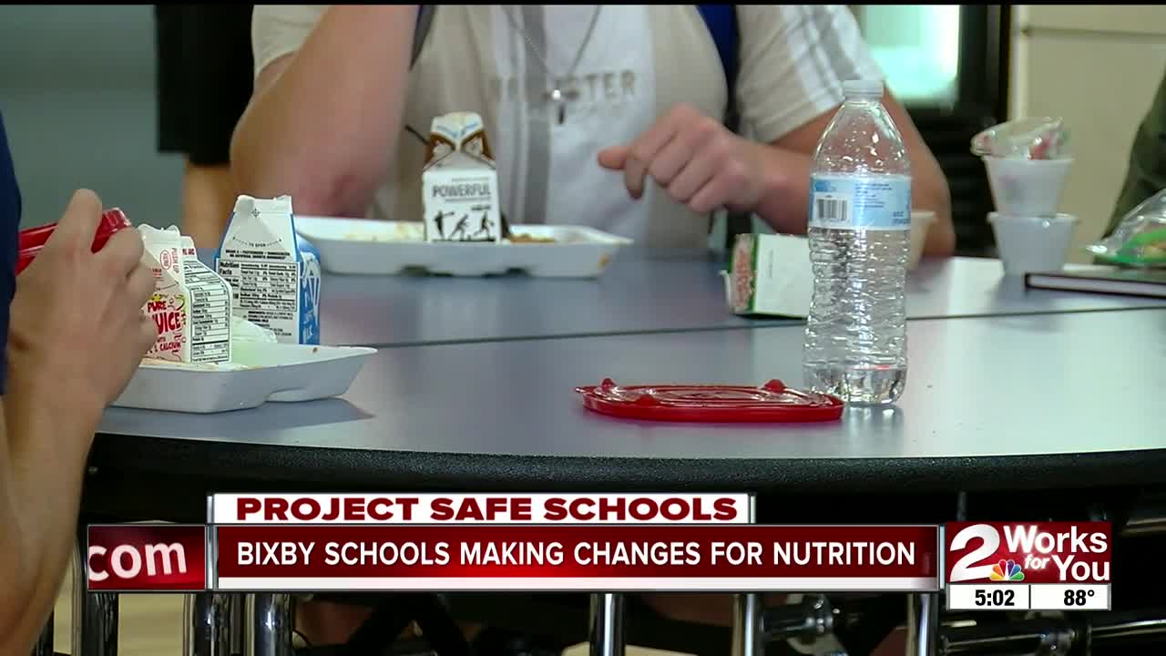 Bixby schools making changes for nutrition