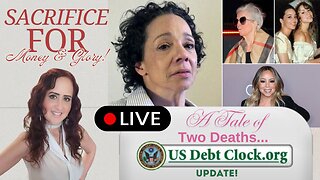 LIVE 7PM PST - Hollywood & the Occult/US Debt Clock Update - Graphic Audio/Video WARNING!