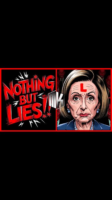 Nancy Pelosi LIES on LIVE TV