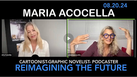 KERRY CASSIDY w/ MARISA ACOCELLA CARTOONIST-GRAPHIC NOVELIST- PODCASTER