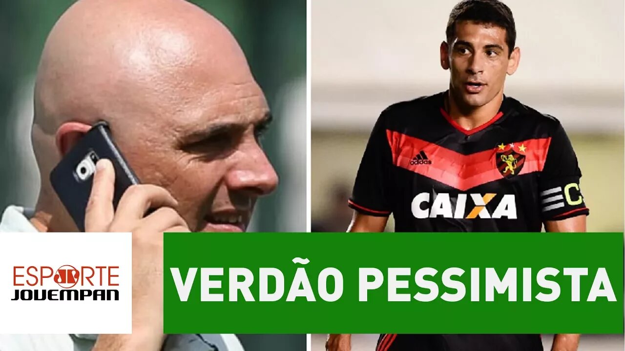 Viagem deixa Verdão pessimista por Diego Souza; entenda