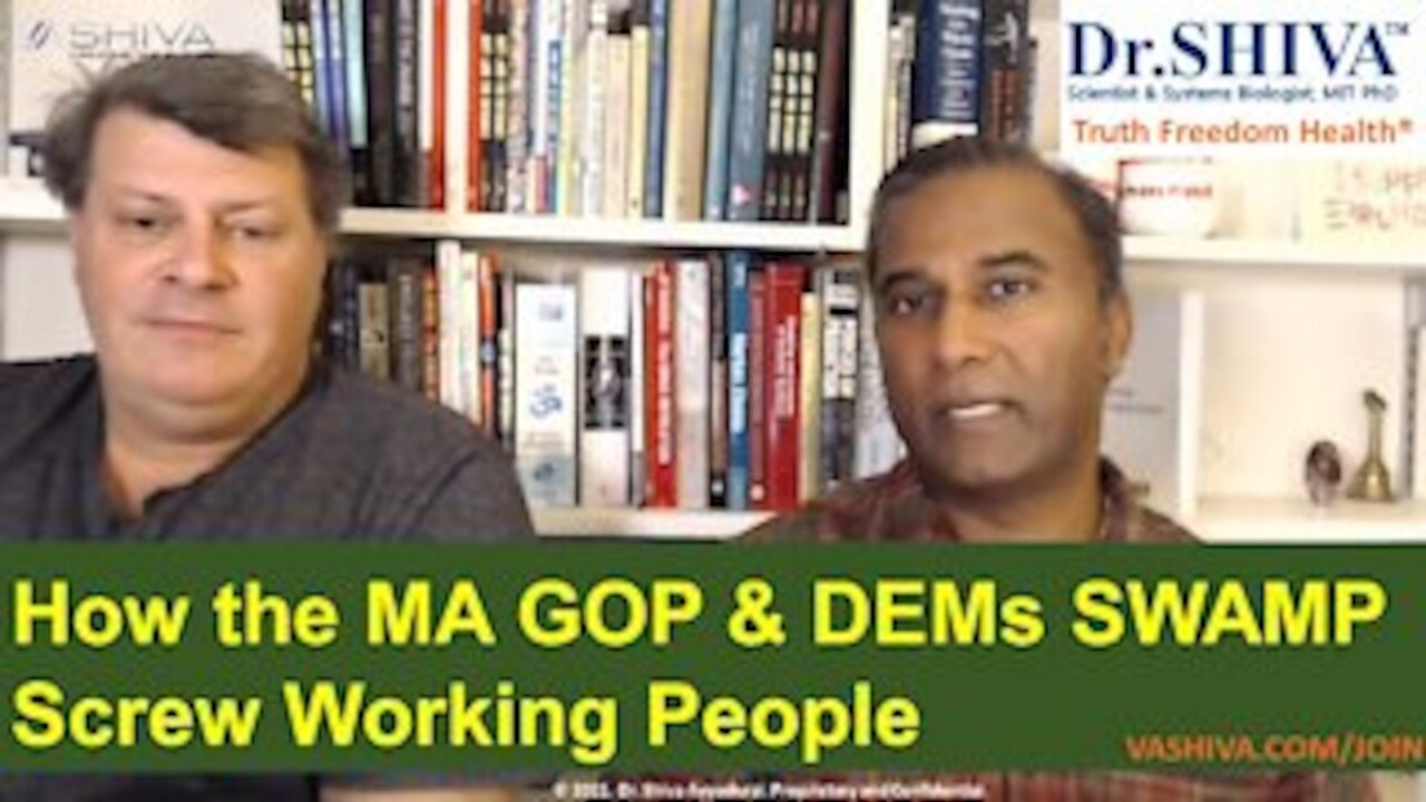 How the MA GOP & DEMS SWAMP Steal Elections