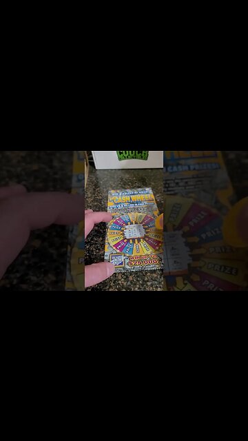 Cash Wheel KY Lottery Winner! #shorts #lottery