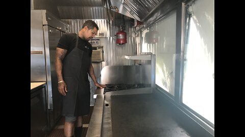 Las Vegas street chef says he loves his 'crazy hot' food truck even on hottest, driest days