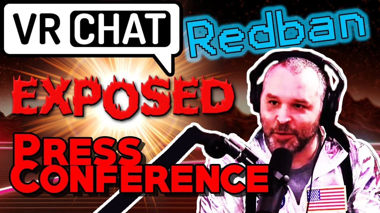 Brian Redban Exposed Press Conference | VIRTUAL REDBAN is a Virtual Jerk in VRChat